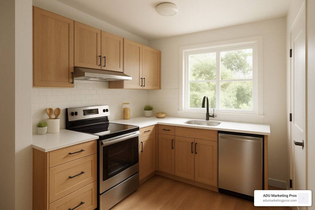 ADU kitchen design