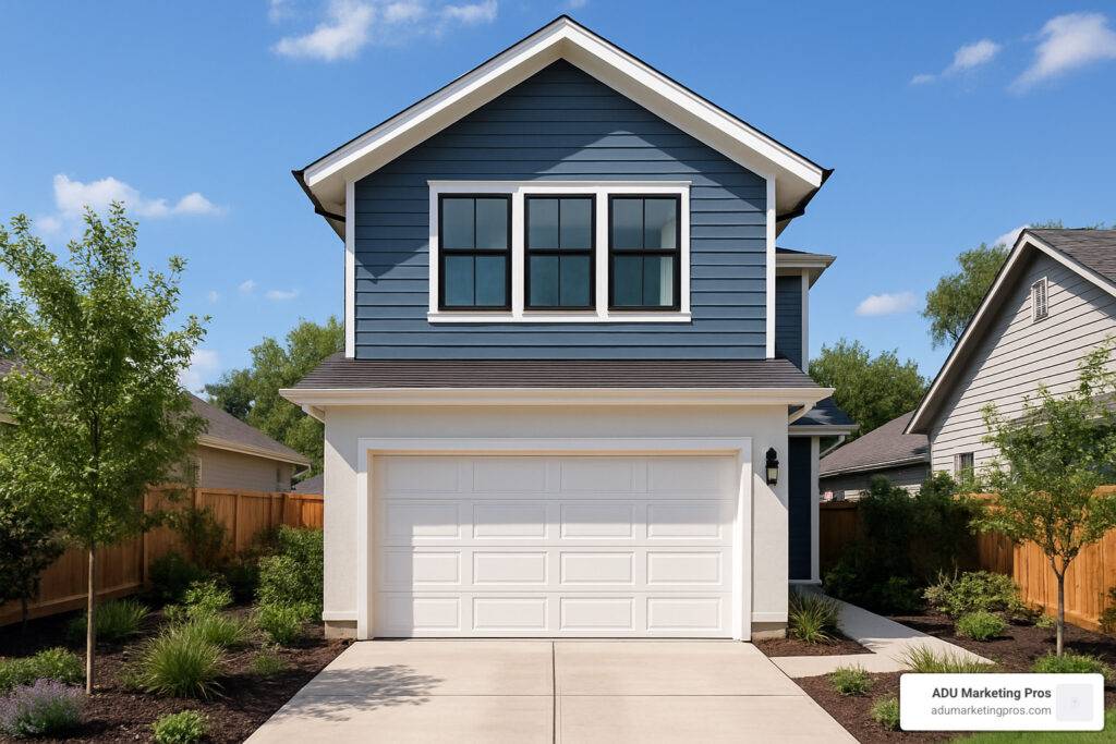 adu plans with garage