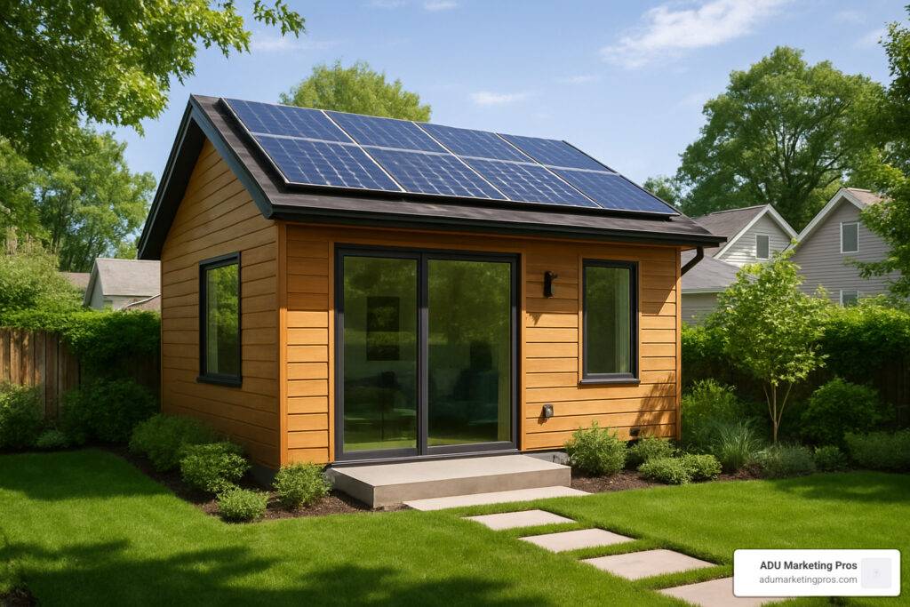 Energy-efficient ADU