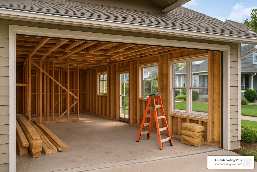 Garage conversion to ADU