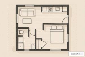 Modern ADU floor plans