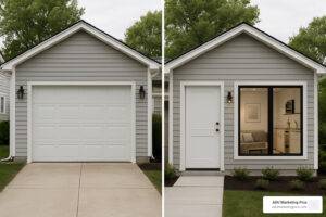 garage to ADU conversion