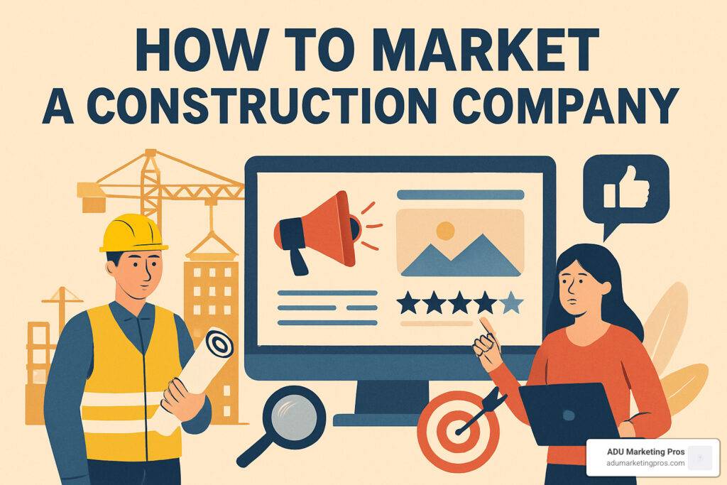how to market construction company