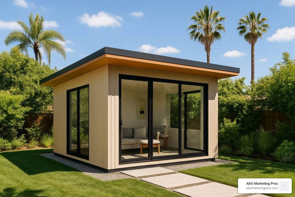 Prefab granny flat California