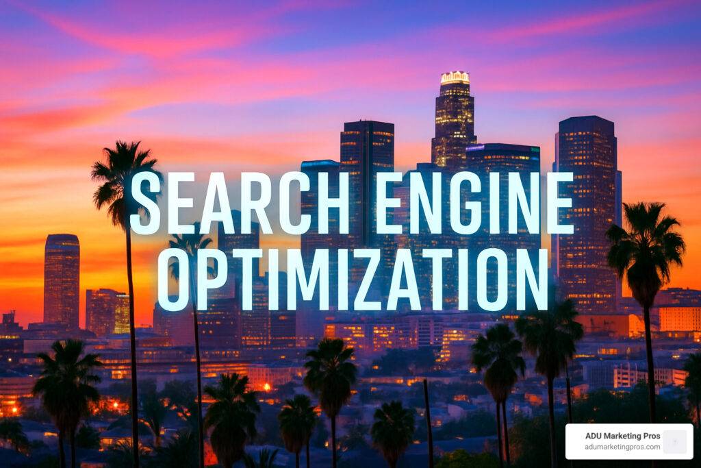 search engine optimization california