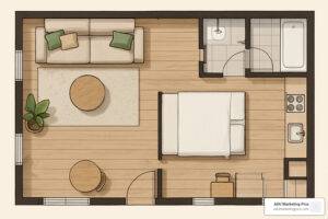studio adu floor plans