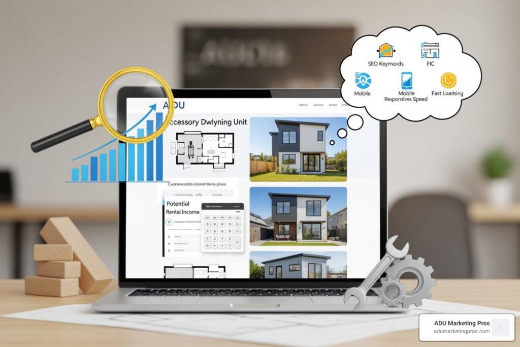 ADU website optimization
