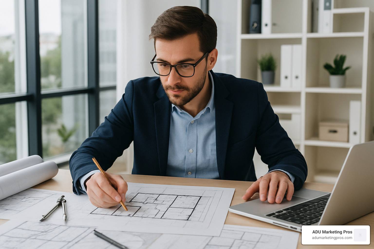 how do architects advertise