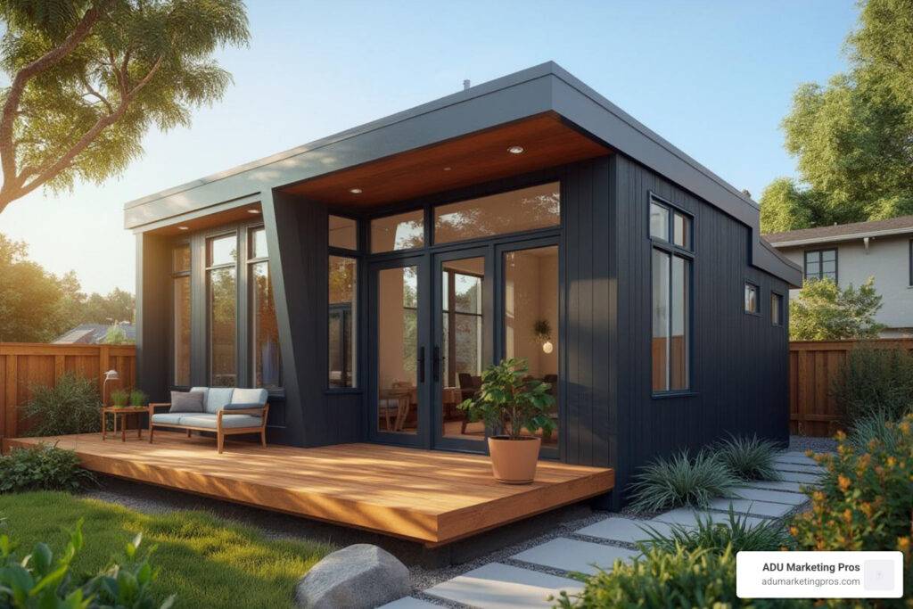modern prefab granny flats