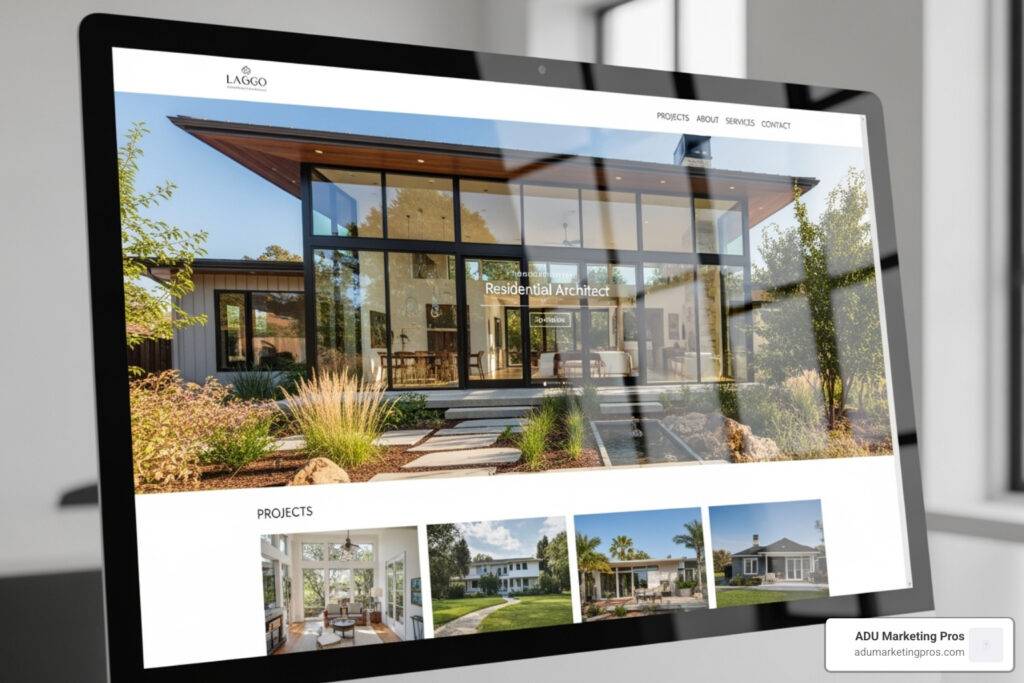 residential architect web design