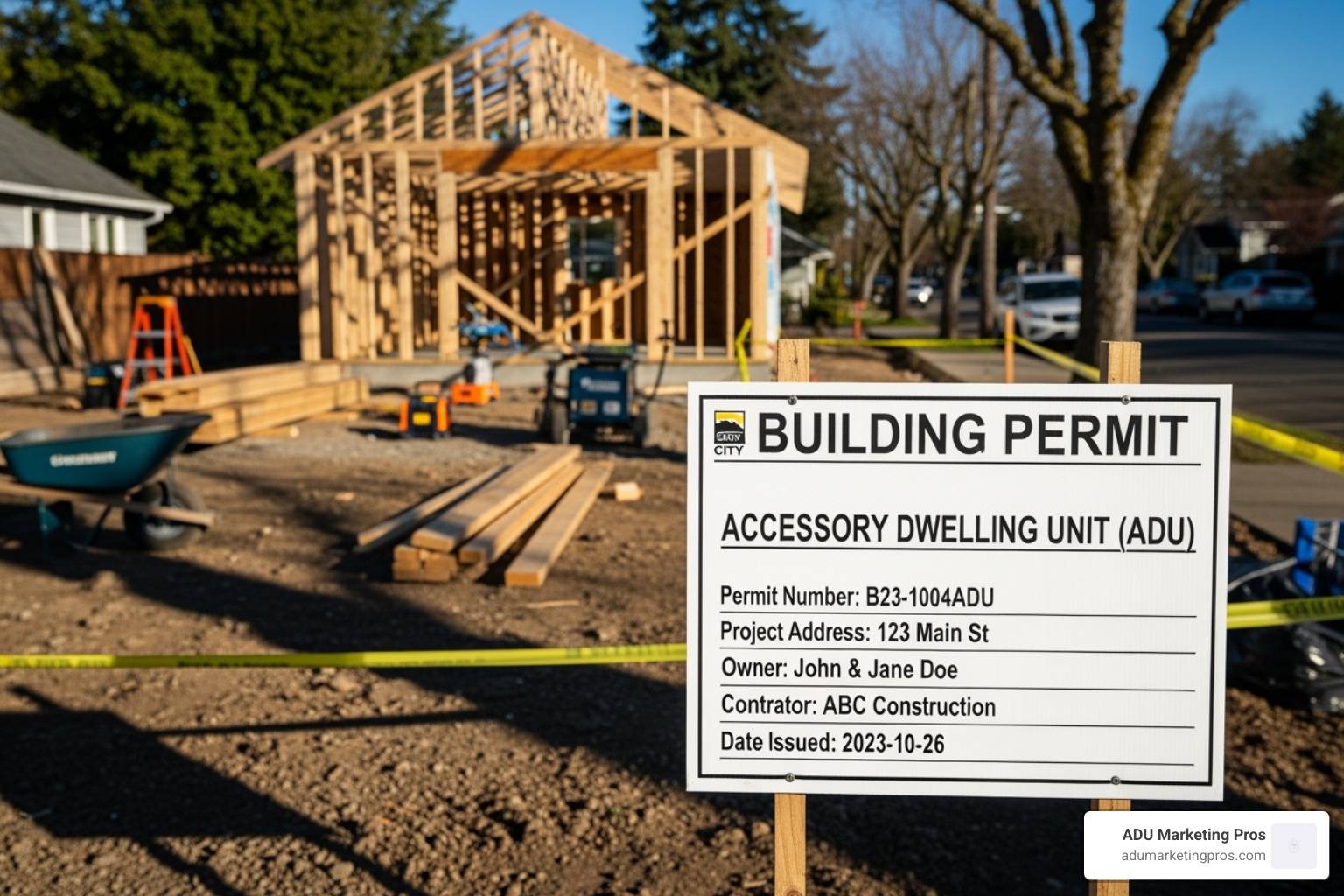 ADU building permit