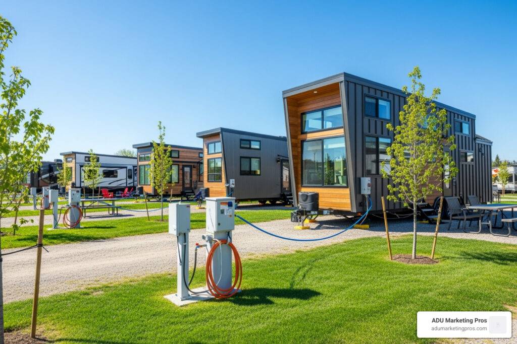 RV park tiny homes