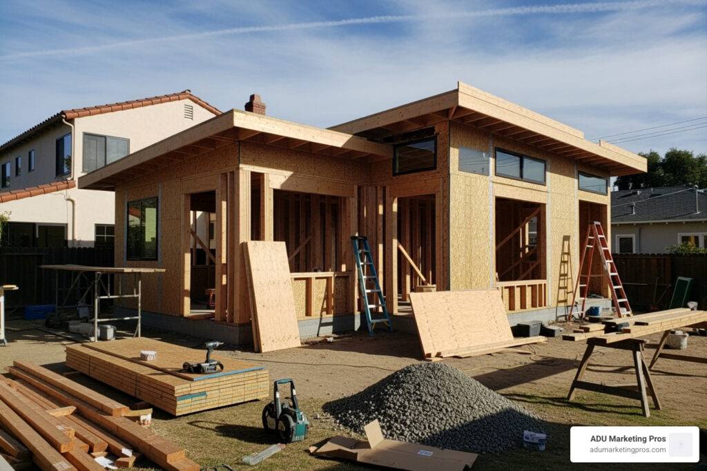 adu construction california