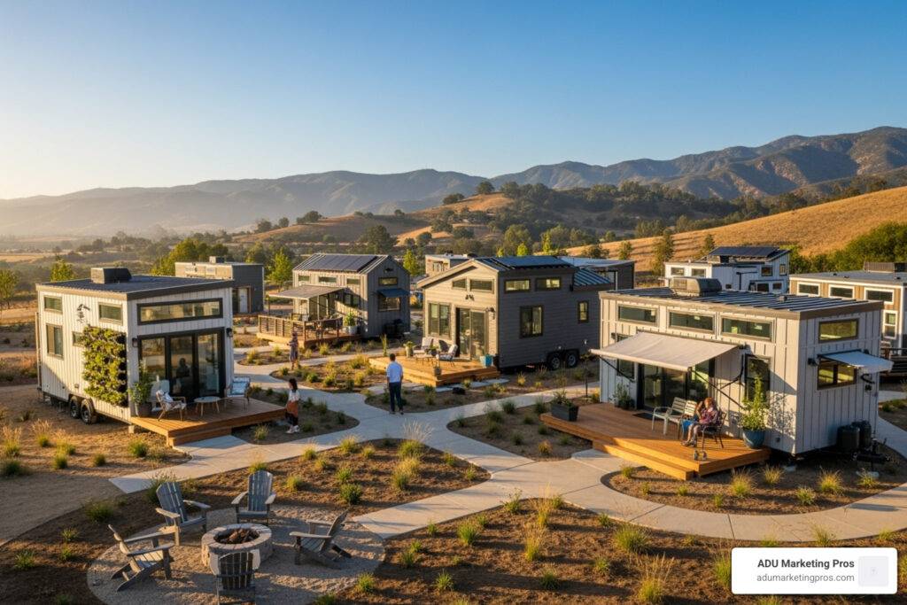 Mountain View tiny homes