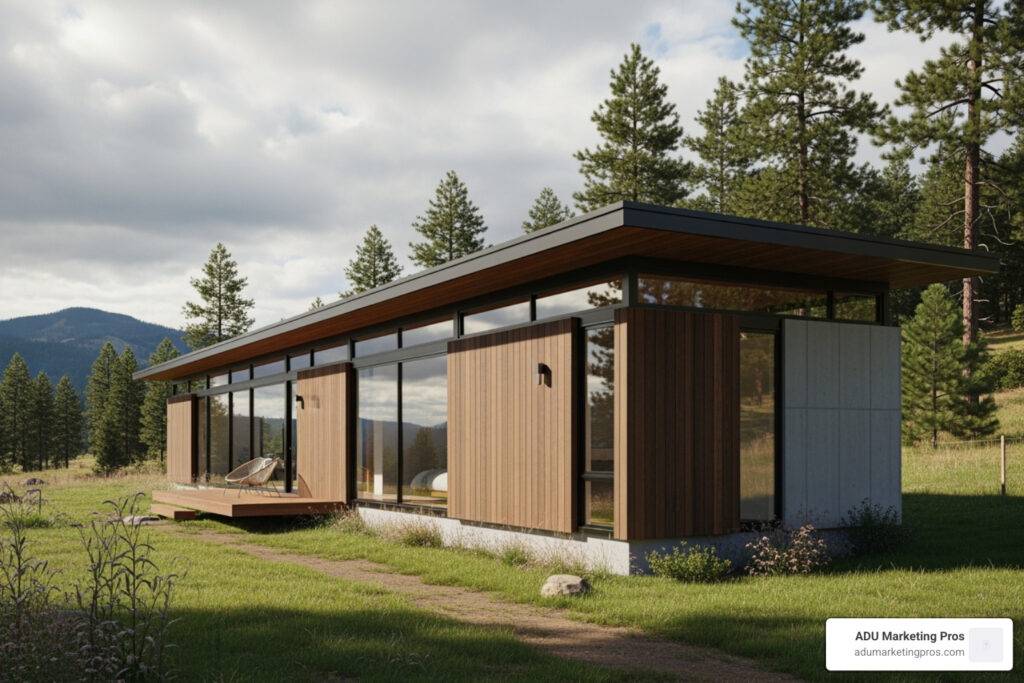 600 sq ft prefab home