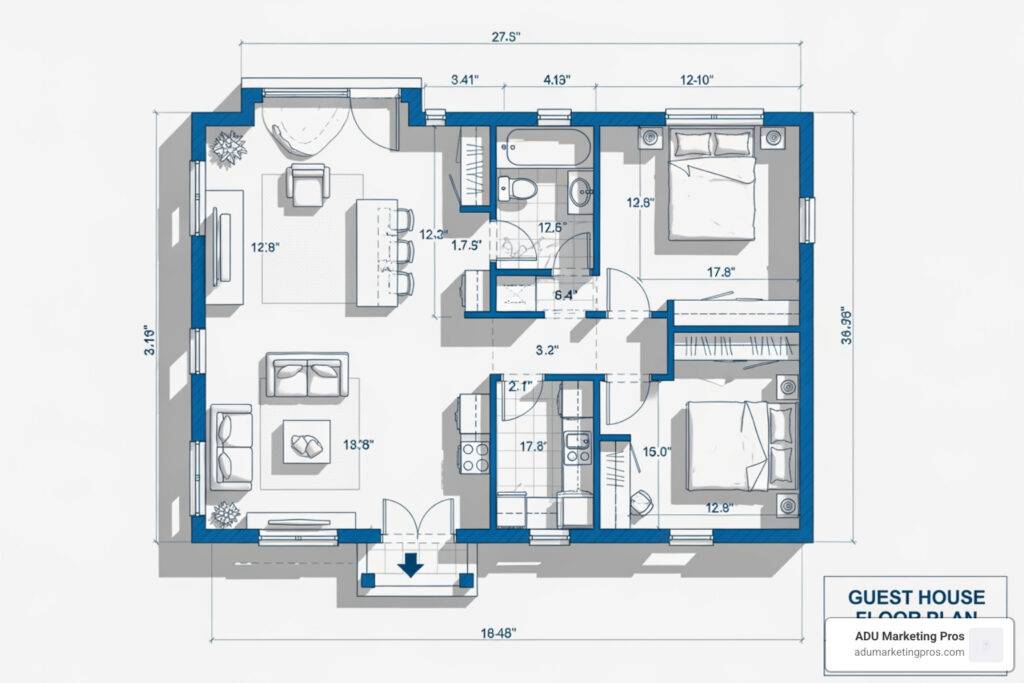 Guest house floor plans