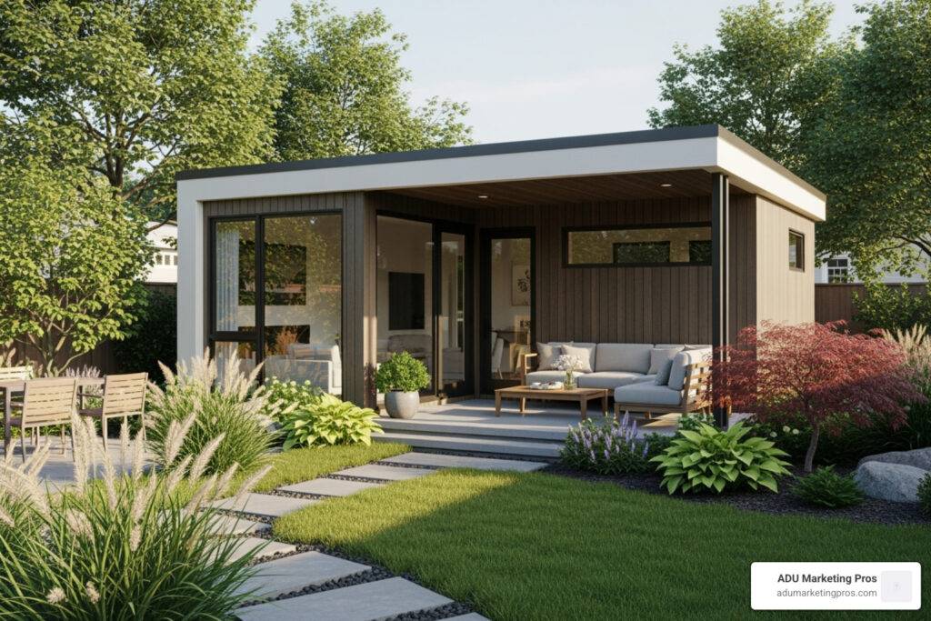 Small backyard homes