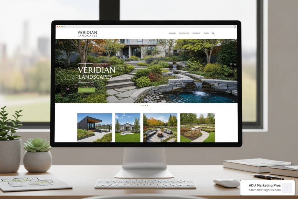 landscape architect web design