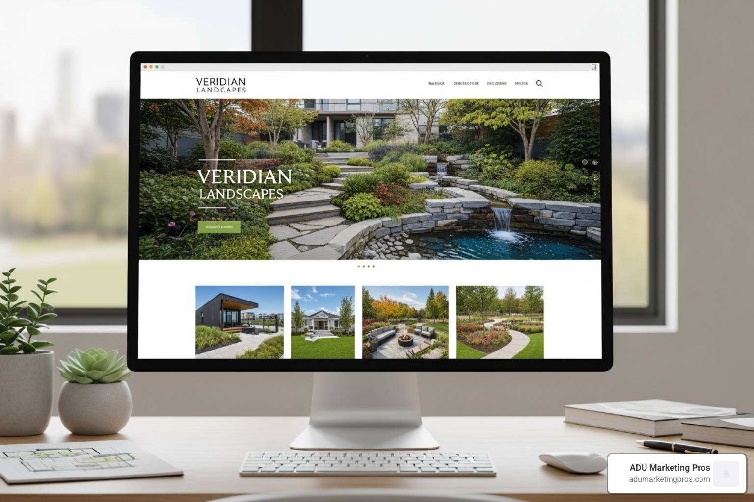 landscape architect web design