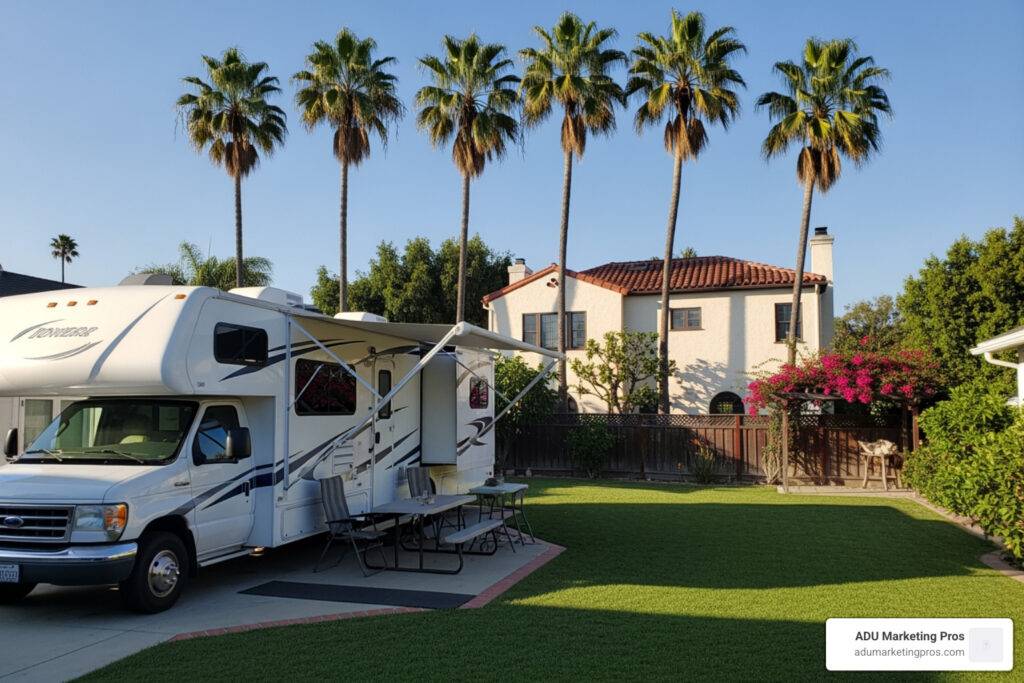 los angeles accessory dwelling unit ordinance use an rv