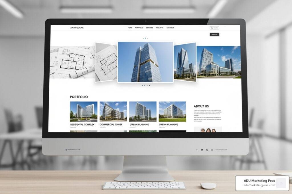 architect web design template