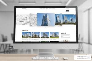 architect web design template