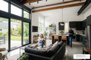 2 car garage converted into apartment