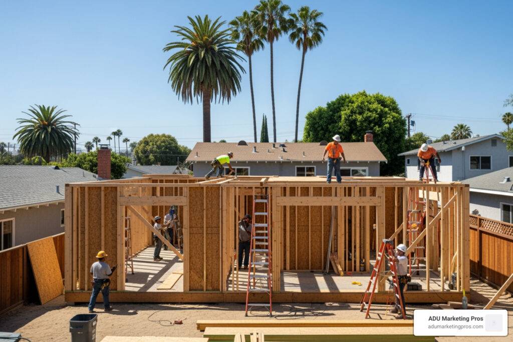 building an adu in los angeles