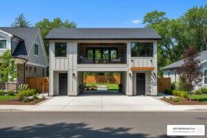 Garage apartment design