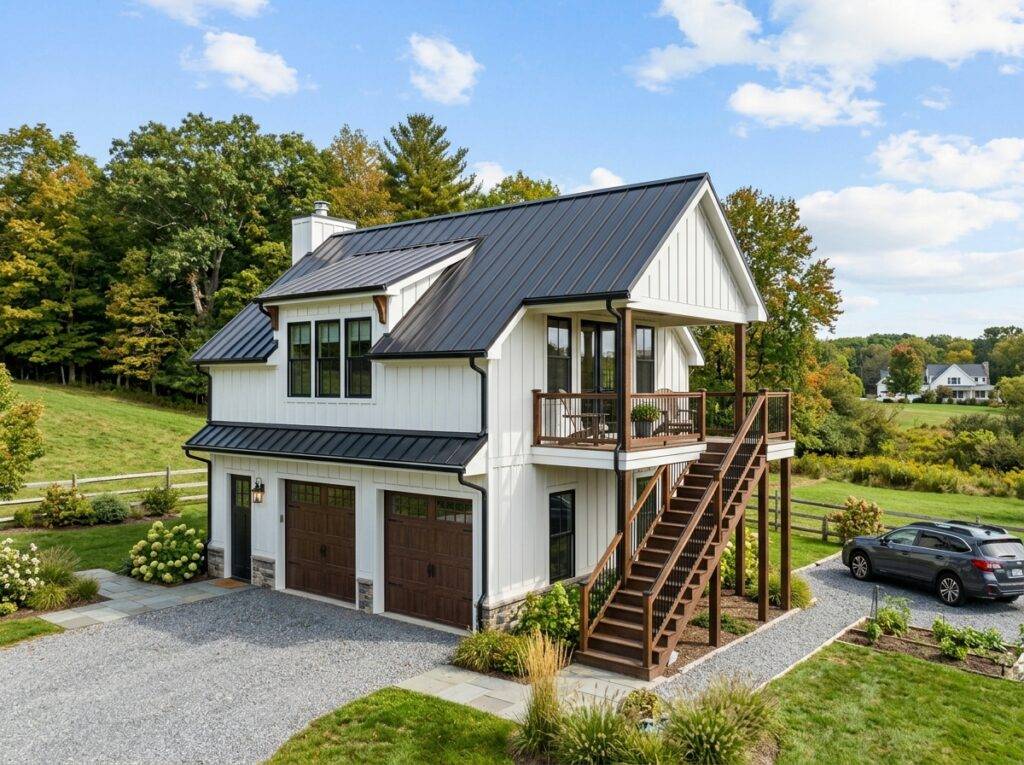 Detached garage apartment