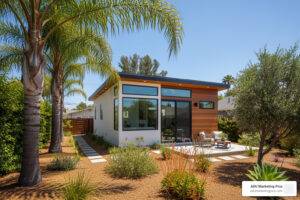 modern accessory dwelling unit in san diego backyard - city of san diego adu