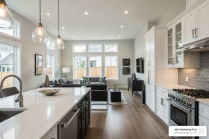 Modern interior ADU conversion with high-end finishes - menlo park adu permits