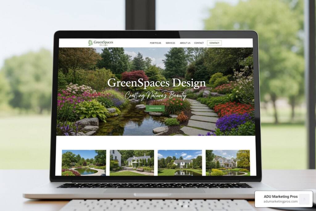 landscape architecture website design - web design for landscape architects