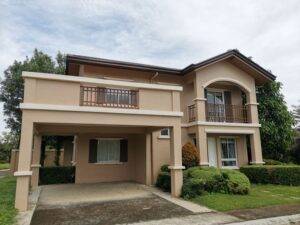 double storey house with attached granny flat