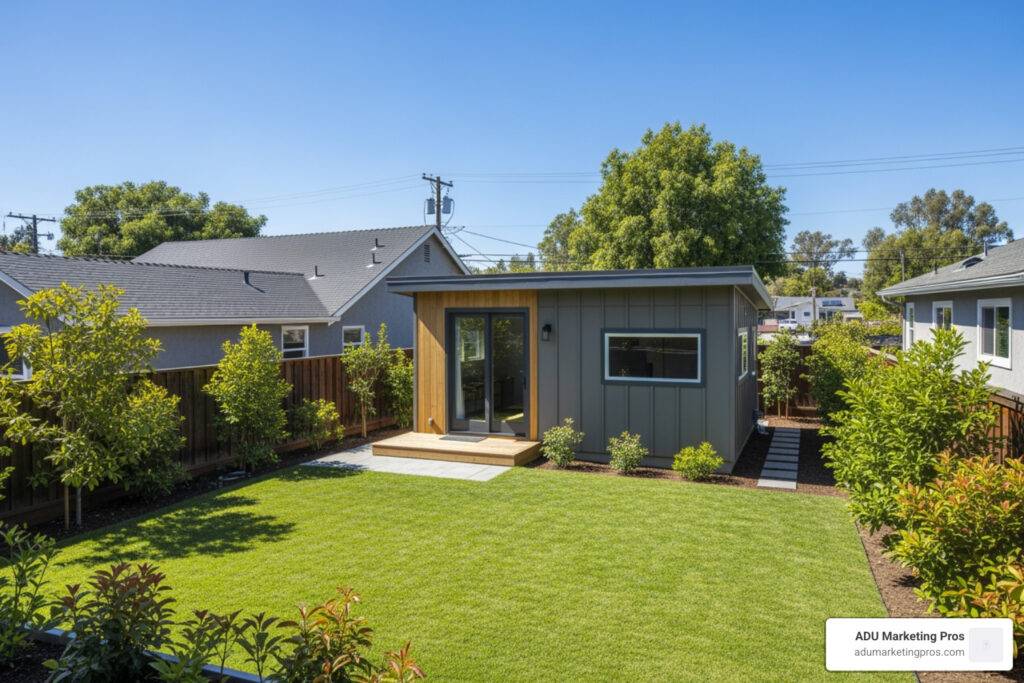 Small prefab ADU