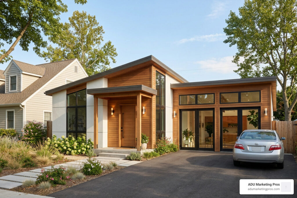 3 car garage converted to apartment