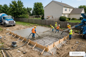 garage foundation requirements concrete slab construction - Garage foundation requirements