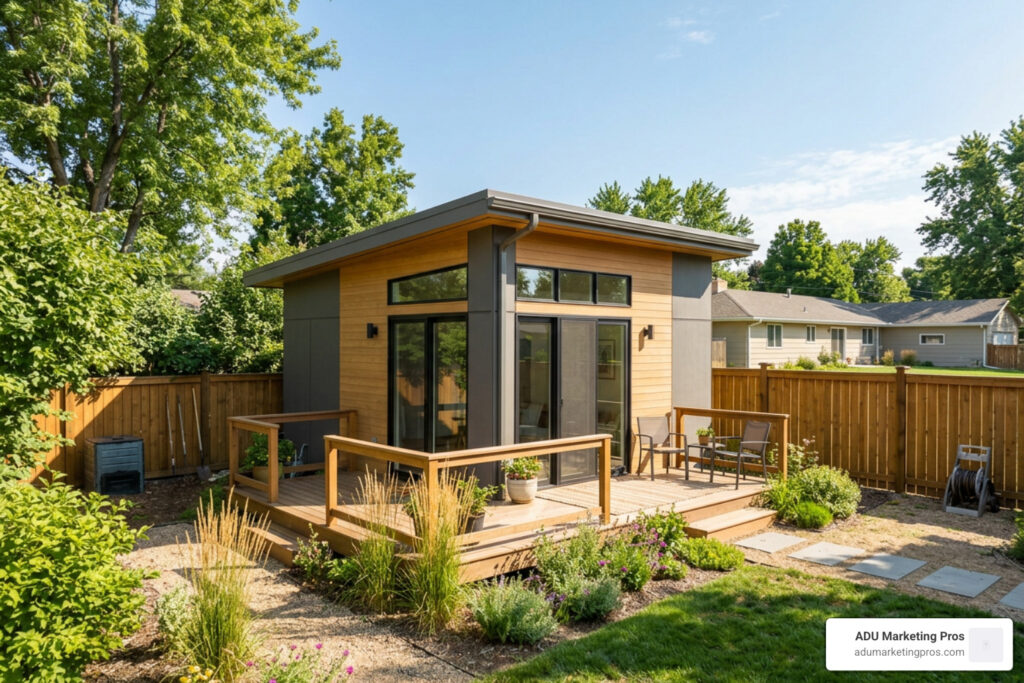 backyard granny flat Central Coast modern architectural design
