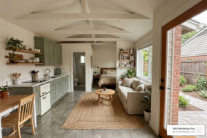 attached garage ADU conversion
