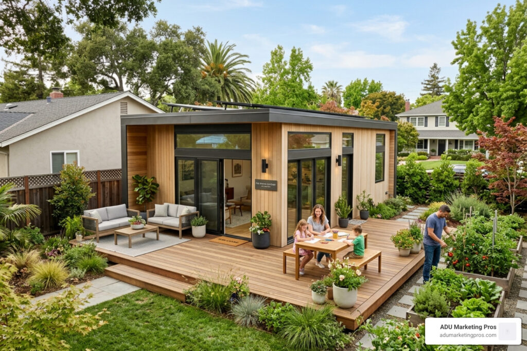ADU grant application modern backyard accessory dwelling unit suburban setting - ADU grant application