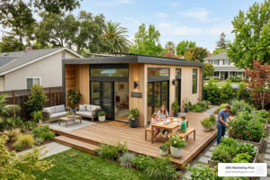 ADU grant application modern backyard accessory dwelling unit suburban setting - ADU grant application