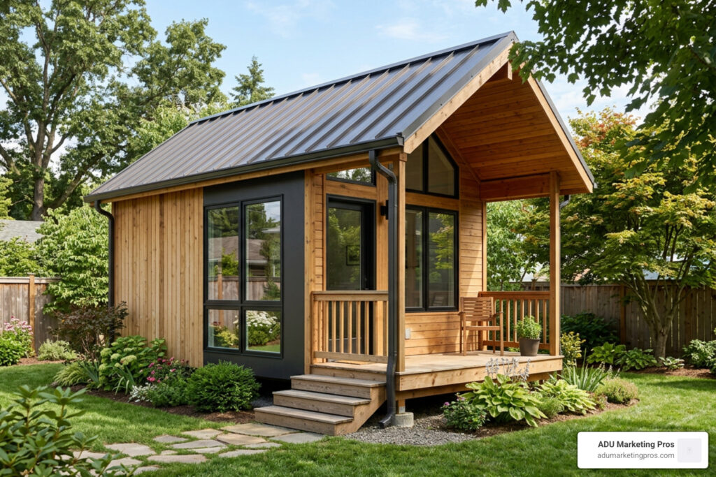 affordable tiny home exterior