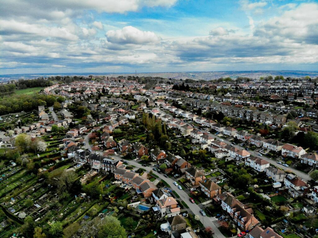 Property survey and zoning setback verification for residential lots